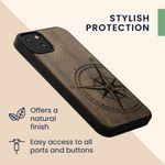 Husa Kwmobile pentru Apple iPhone 14 Plus, Lemn, Maro, 59125.01 fotografia produsului View 6 S
