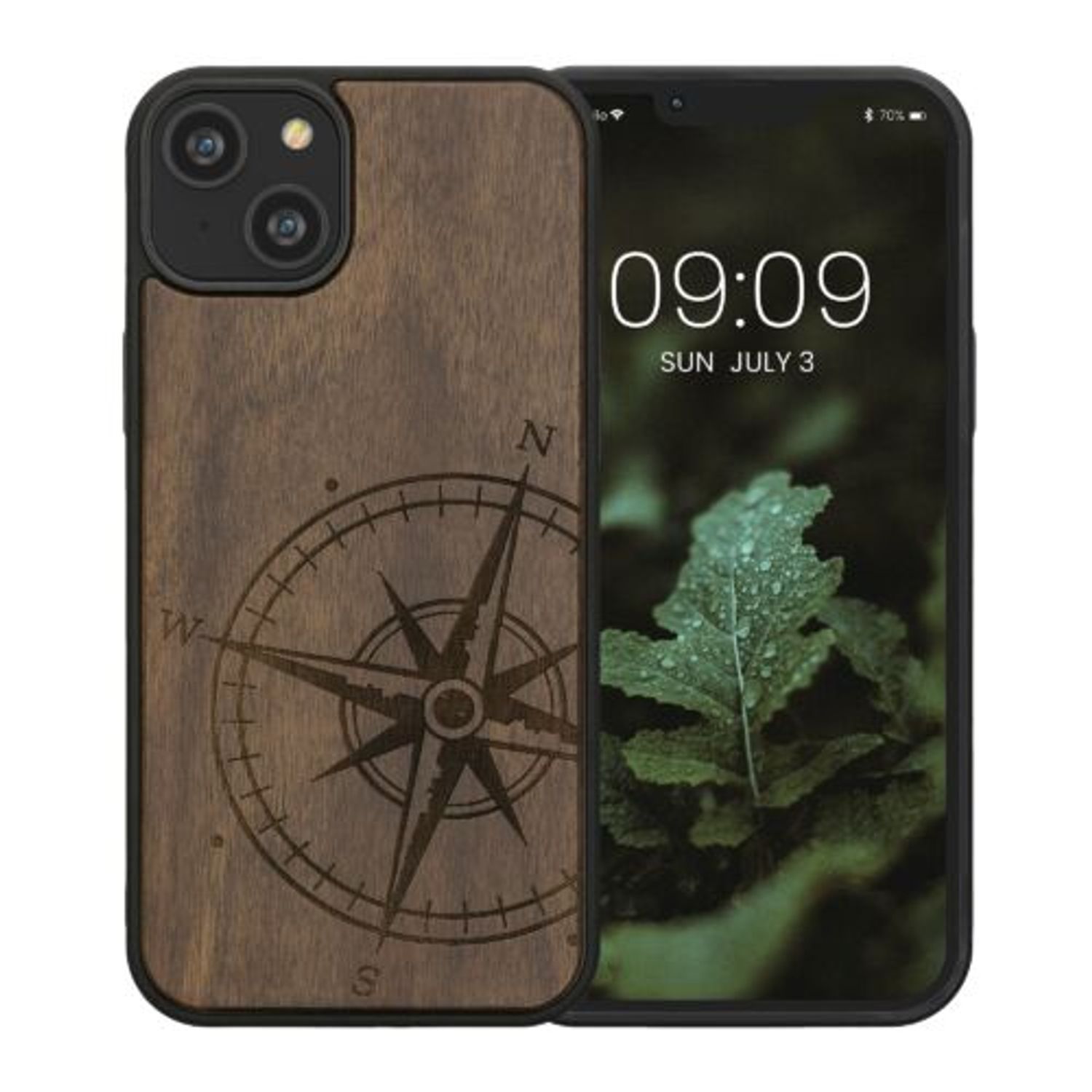 Husa Kwmobile pentru Apple iPhone 14 Plus, Lemn, Maro, 59125.01 fotografia produsului