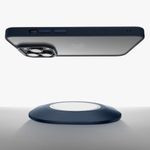 Husa Kwmobile pentru Apple iPhone 14 Pro, Silicon, Albastru/Transparent, 59091.17 fotografia produsului View 11 S