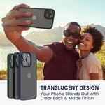 Husa Kwmobile pentru Apple iPhone 14, Silicon, Verde/Transparent, 59089.80 fotografia produsului View 3 S