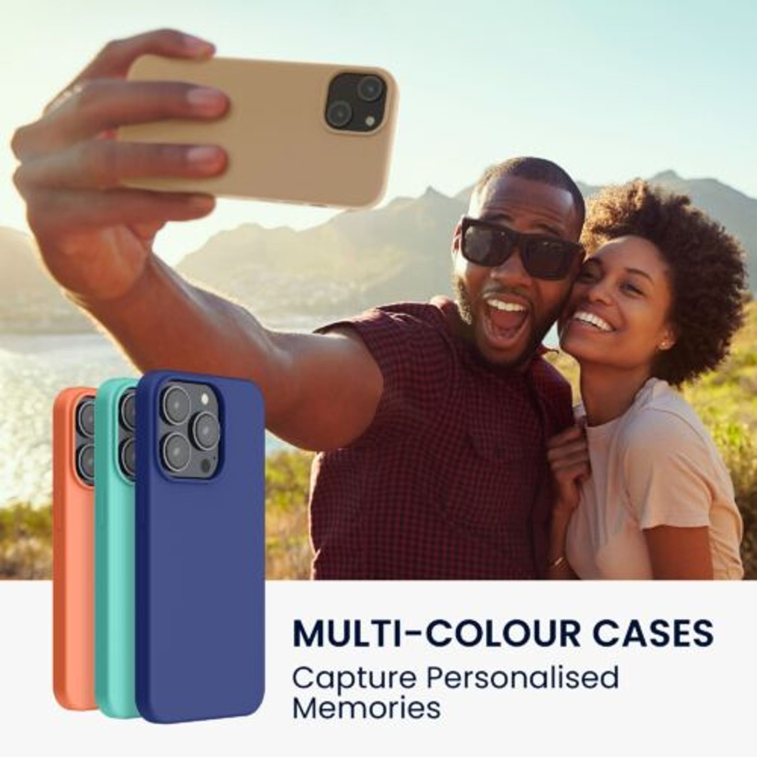 Husa Kwmobile pentru Apple iPhone 14, Silicon, Crem, 59071.154 fotografia produsului View 3 L