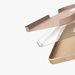 Husa Kwmobile pentru Apple iPhone 14, Silicon, Crem, 59071.154 fotografia produsului View 10 S