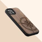 Husa Kwmobile pentru Apple iPhone 14, Lemn, Maro, 59124.01 fotografia produsului View 11 S