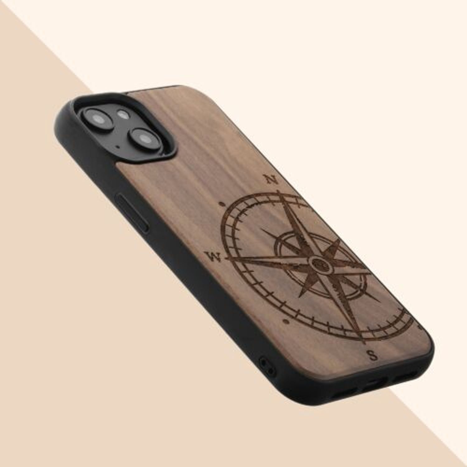 Husa Kwmobile pentru Apple iPhone 14, Lemn, Maro, 59124.01 fotografia produsului View 11 L
