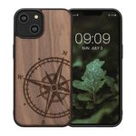 Husa Kwmobile pentru Apple iPhone 14, Lemn, Maro, 59124.01 fotografia produsului