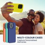 Husa Kwmobile pentru Apple iPhone 14 Pro, Silicon, Galben, 59073.149 fotografia produsului View 3 S