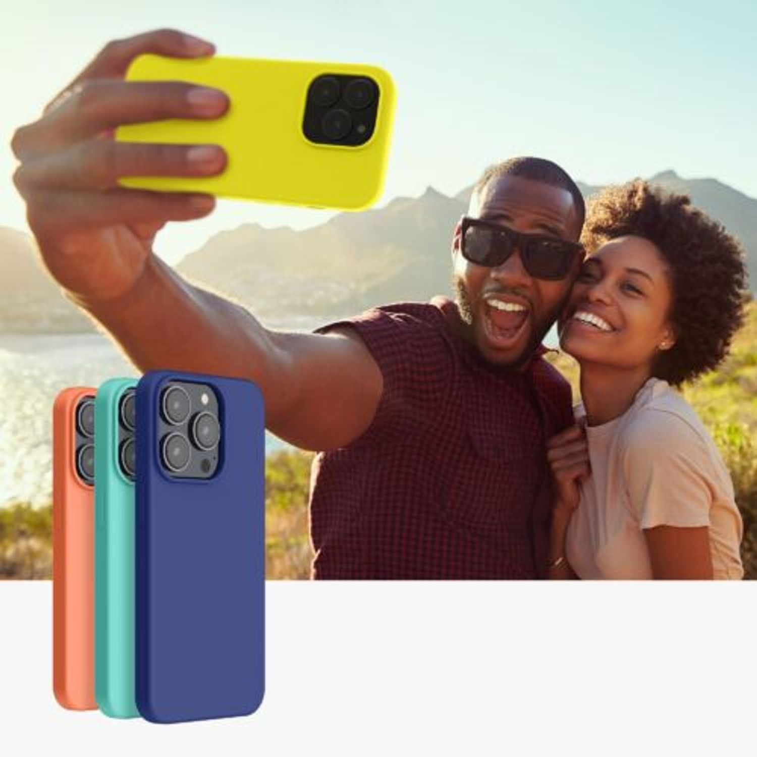 Husa Kwmobile pentru Apple iPhone 14 Pro, Silicon, Galben, 59073.149 fotografia produsului View 9 L