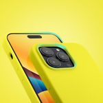 Husa Kwmobile pentru Apple iPhone 14 Pro, Silicon, Galben, 59073.149 fotografia produsului View 12 S