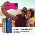 Husa Kwmobile pentru Apple iPhone 14 Pro Max, Silicon, Roz, 59074.77 fotografia produsului View 3 S