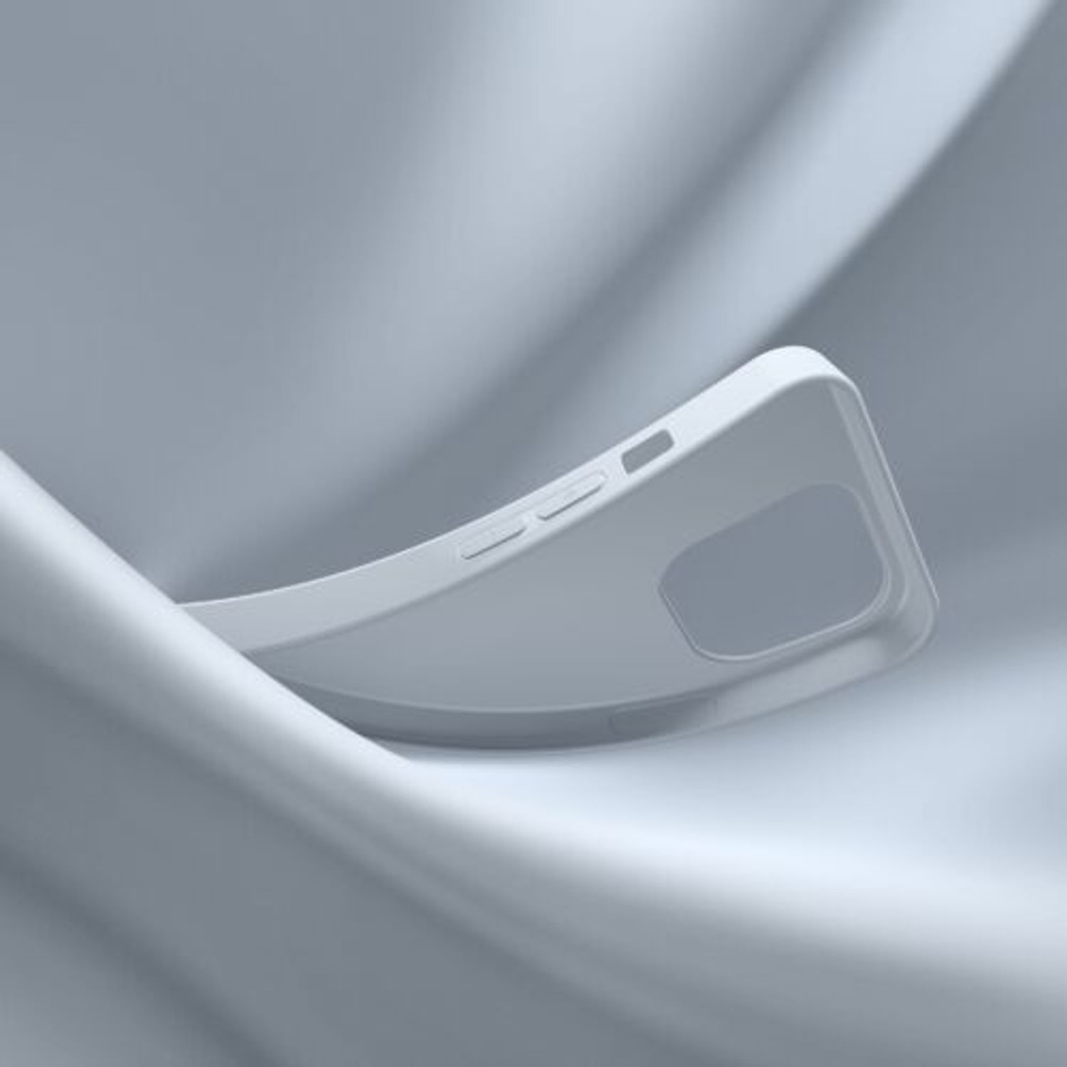 Husa Kwmobile pentru Apple iPhone 14 Pro Max, Silicon, Albastru, 59078.58 fotografia produsului View 10 L