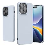 Husa Kwmobile pentru Apple iPhone 14 Pro Max, Silicon, Albastru, 59078.58 fotografia produsului