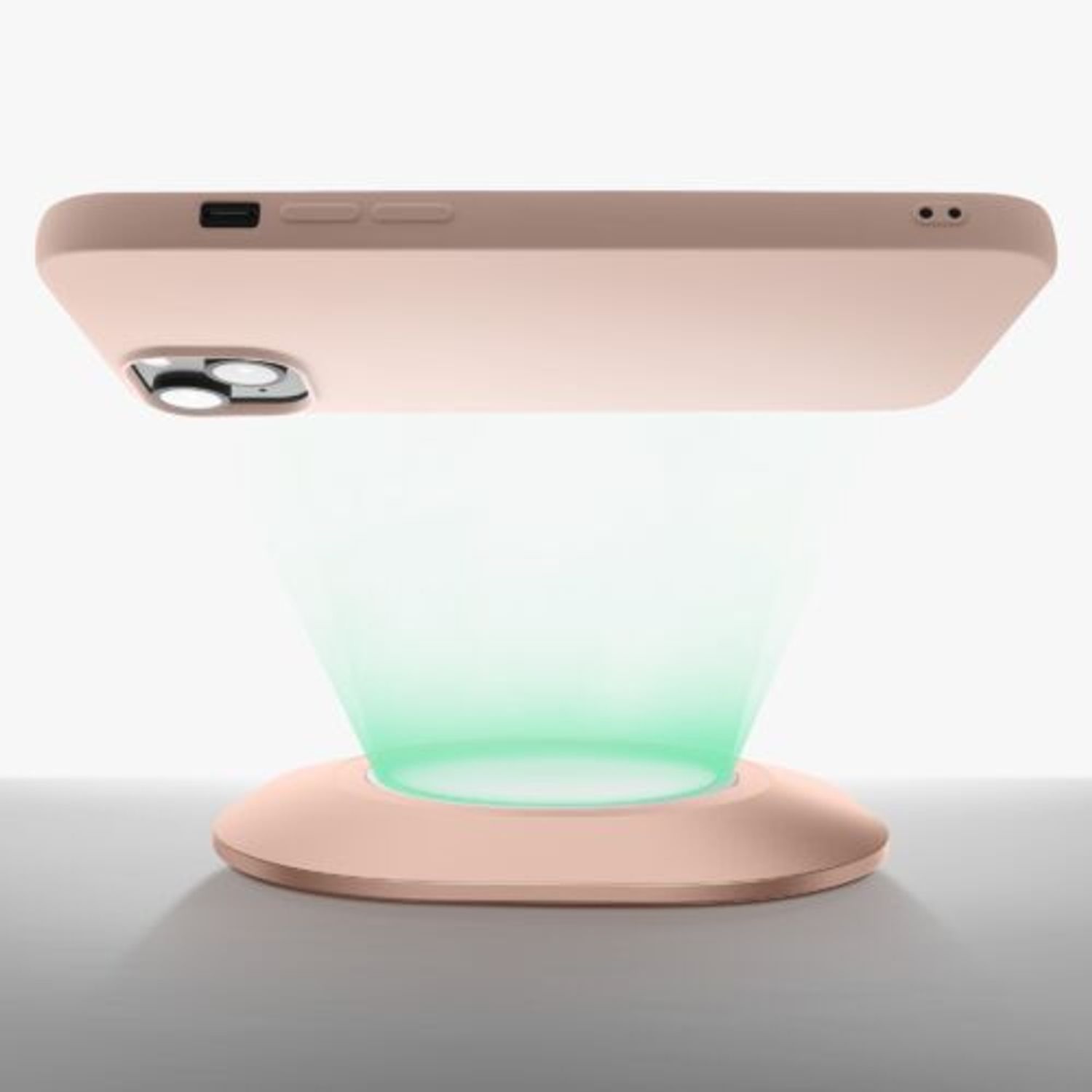 Husa Kwmobile pentru Apple iPhone 14 Plus, Silicon, Crem, 59080.225 fotografia produsului View 11 L