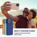 Husa Kwmobile pentru Apple iPhone 14 Plus, Silicon, Crem, 59080.225 fotografia produsului View 3 S
