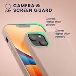 Husa Kwmobile pentru Apple iPhone 14 Plus, Silicon, Crem, 59080.225 fotografia produsului View 6 S