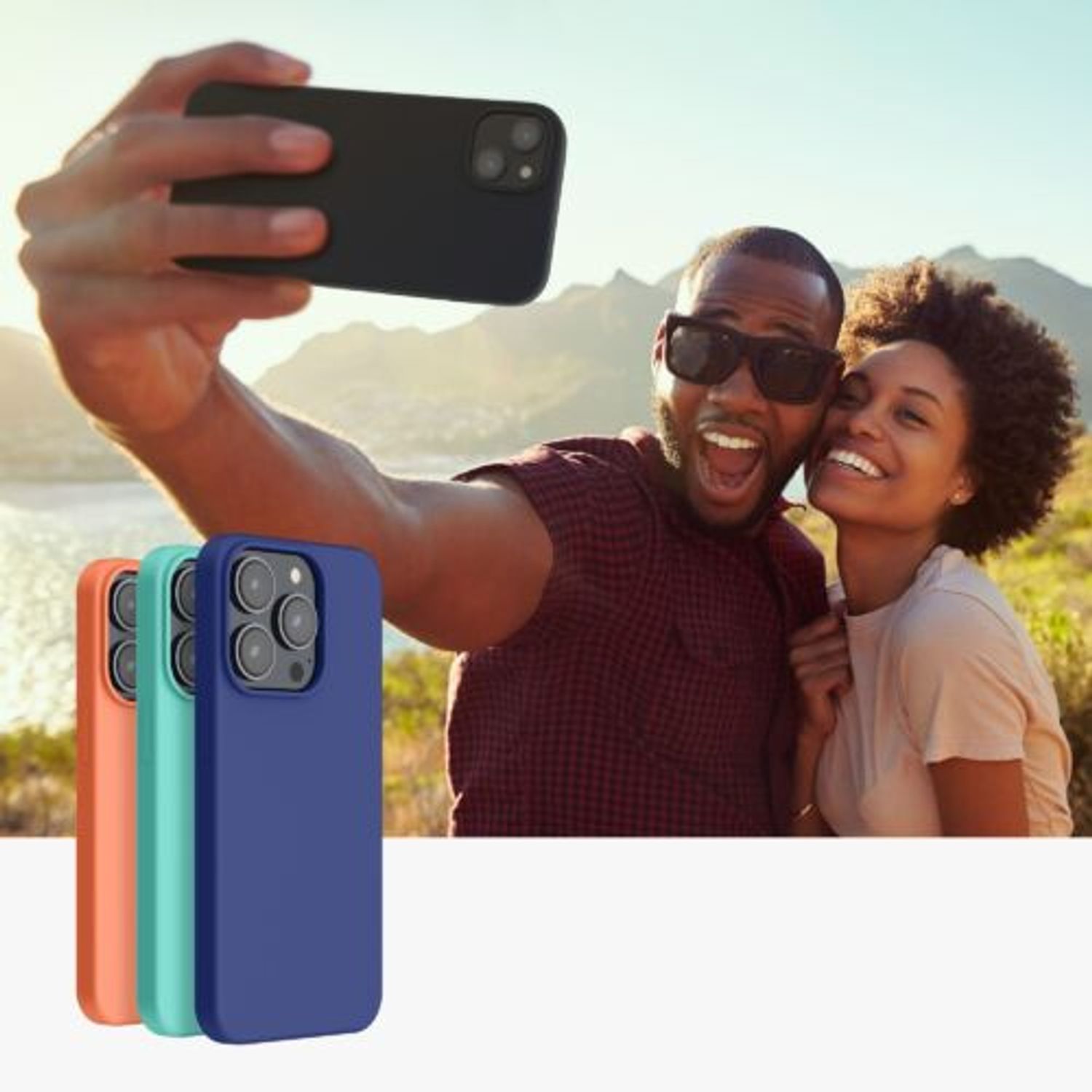 Husa Kwmobile pentru Apple iPhone 14 Plus, Silicon, Gri, 59072.186 fotografia produsului View 9 L
