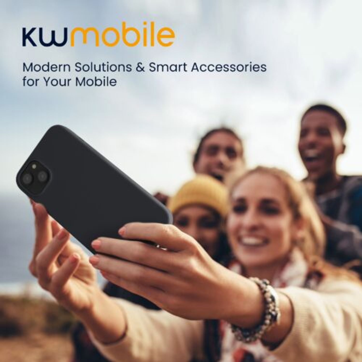 Husa Kwmobile pentru Apple iPhone 14 Plus, Silicon, Gri, 59072.186 fotografia produsului View 7 L