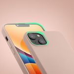 Husa Kwmobile pentru Apple iPhone 14 Plus, Silicon, Crem, 59080.225 fotografia produsului View 12 S