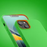 Husa Kwmobile pentru Apple iPhone 14 Plus, Silicon, Verde, 59080.159 fotografia produsului View 12 S