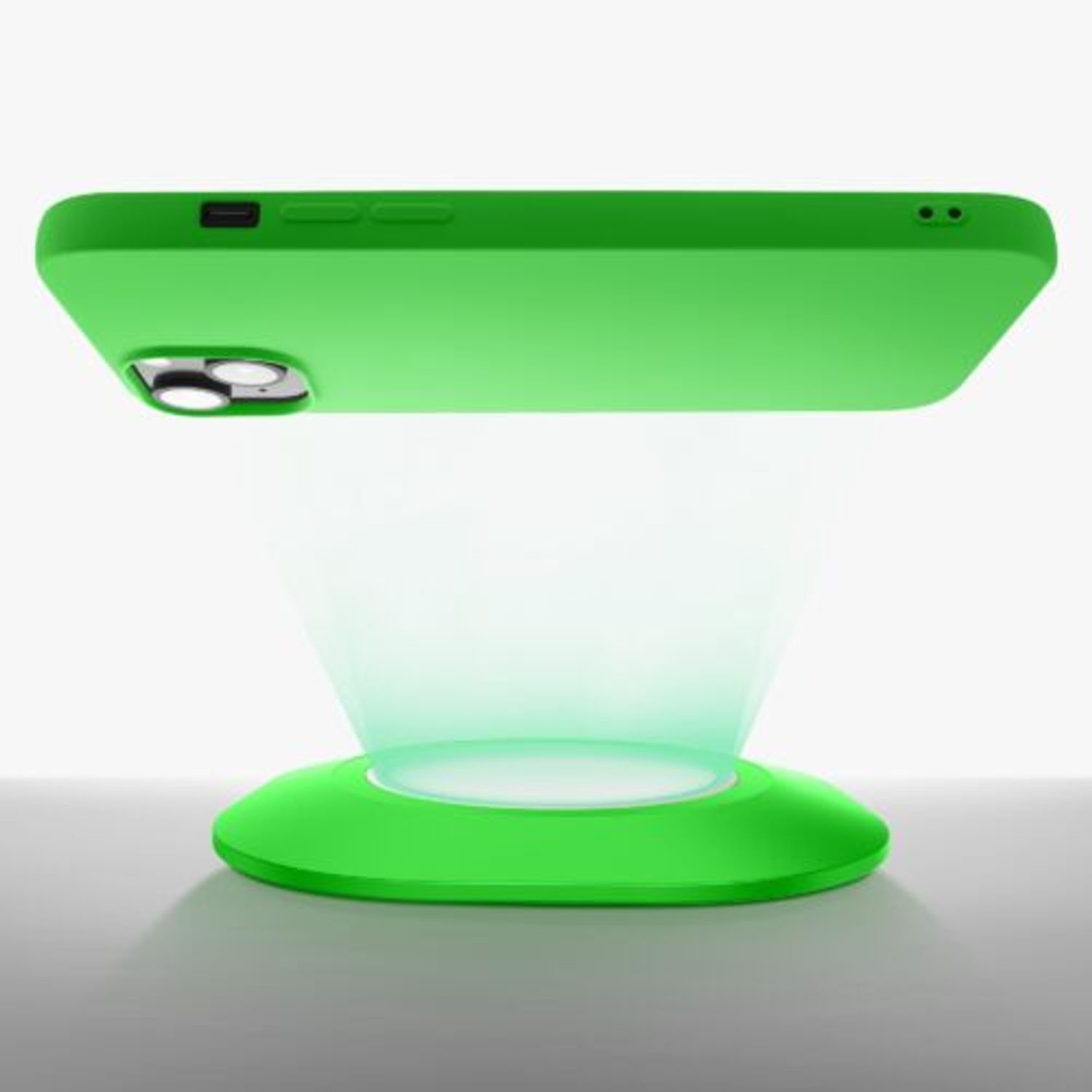 Husa Kwmobile pentru Apple iPhone 14 Plus, Silicon, Verde, 59080.159 fotografia produsului View 11 L
