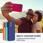 Husa Kwmobile pentru Apple iPhone 14 Plus, Silicon, Roz, 59076.77 fotografia produsului View 3 S