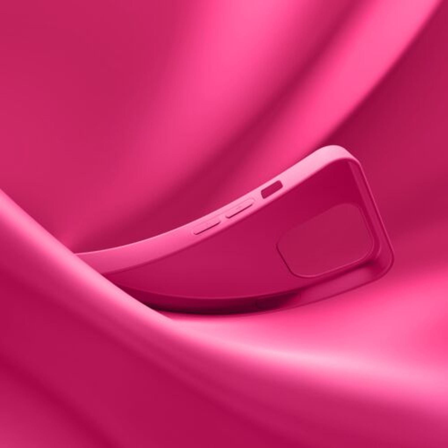 Husa Kwmobile pentru Apple iPhone 14 Plus, Silicon, Roz, 59076.77 fotografia produsului View 10 L