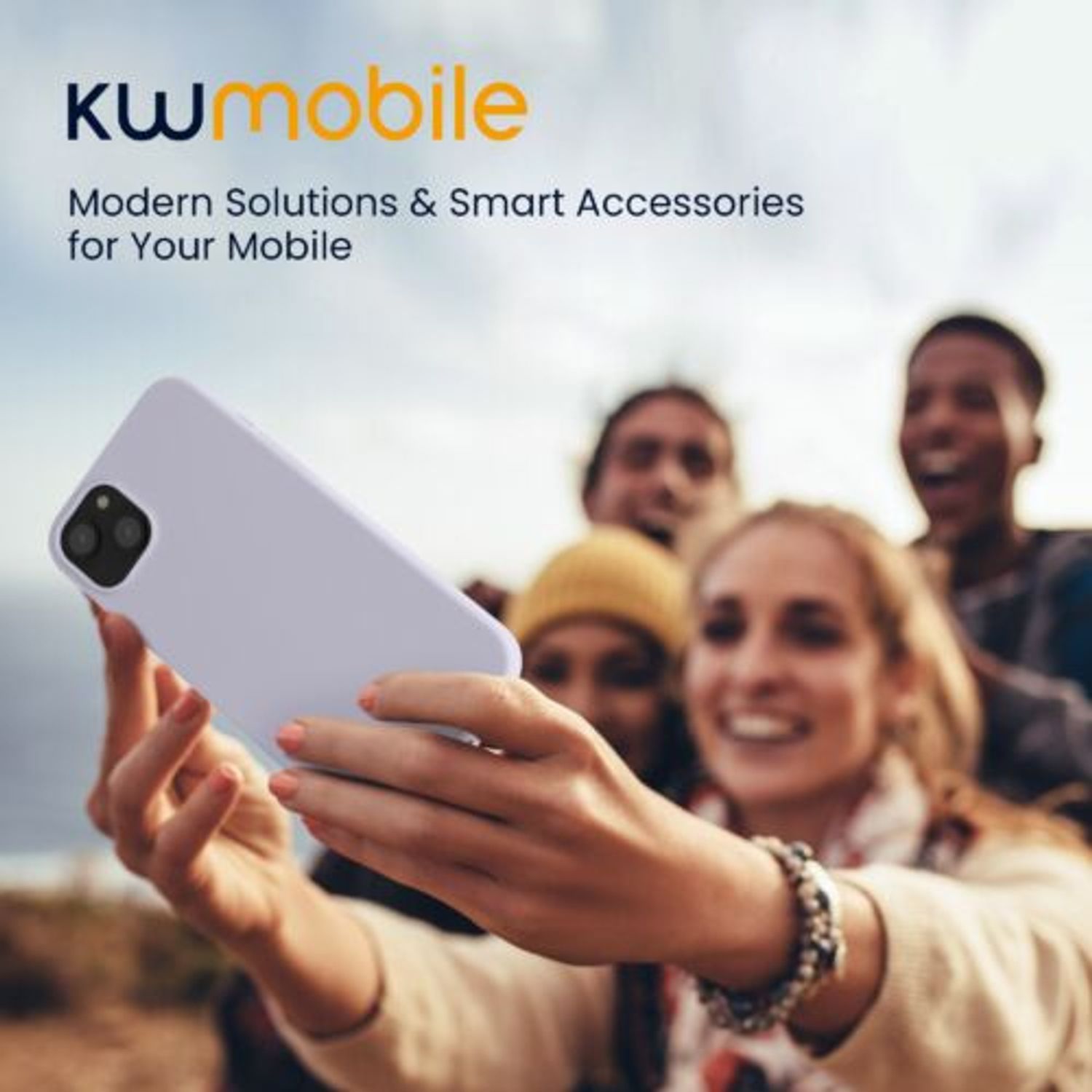 Husa Kwmobile pentru Apple iPhone 14 Plus, Silicon, Mov, 59072.139 fotografia produsului View 7 L