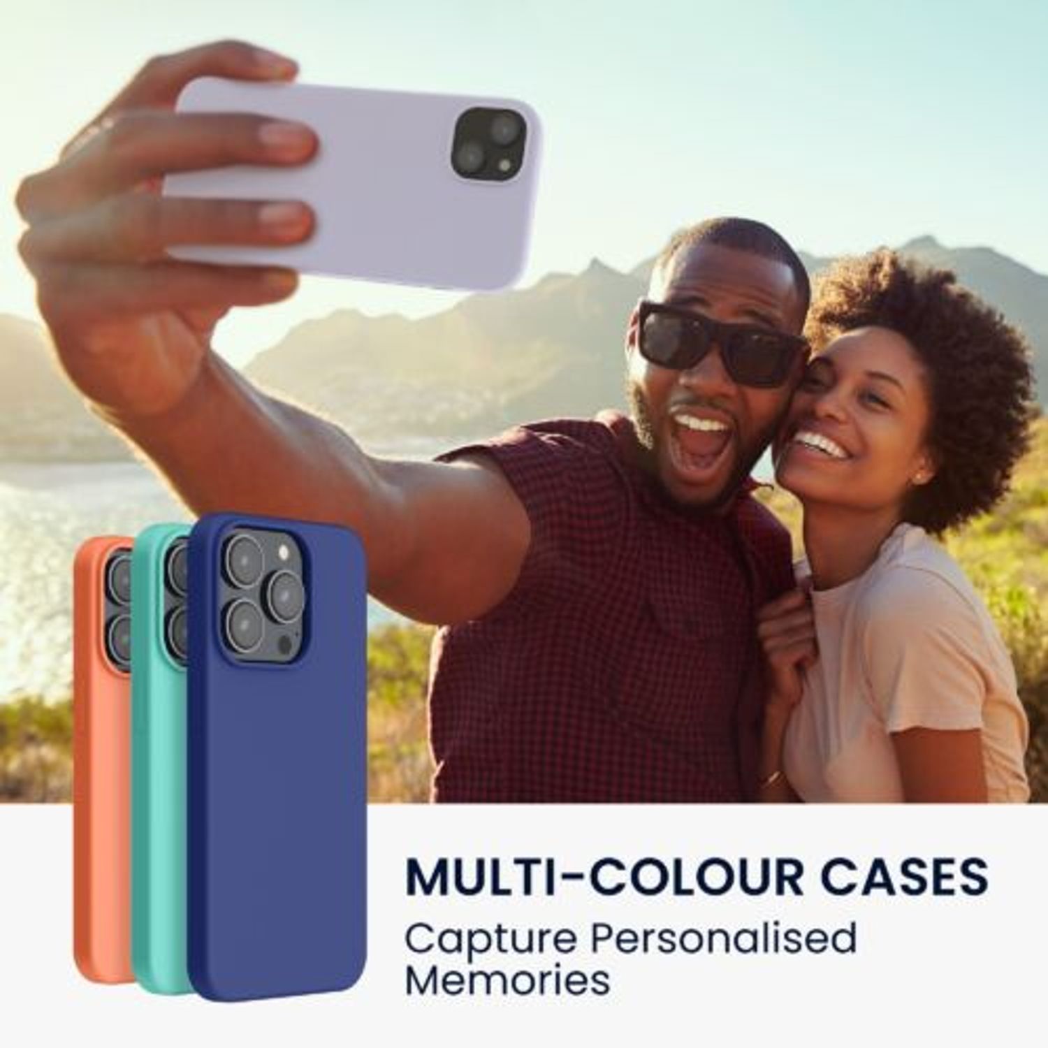 Husa Kwmobile pentru Apple iPhone 14 Plus, Silicon, Mov, 59072.139 fotografia produsului View 3 L