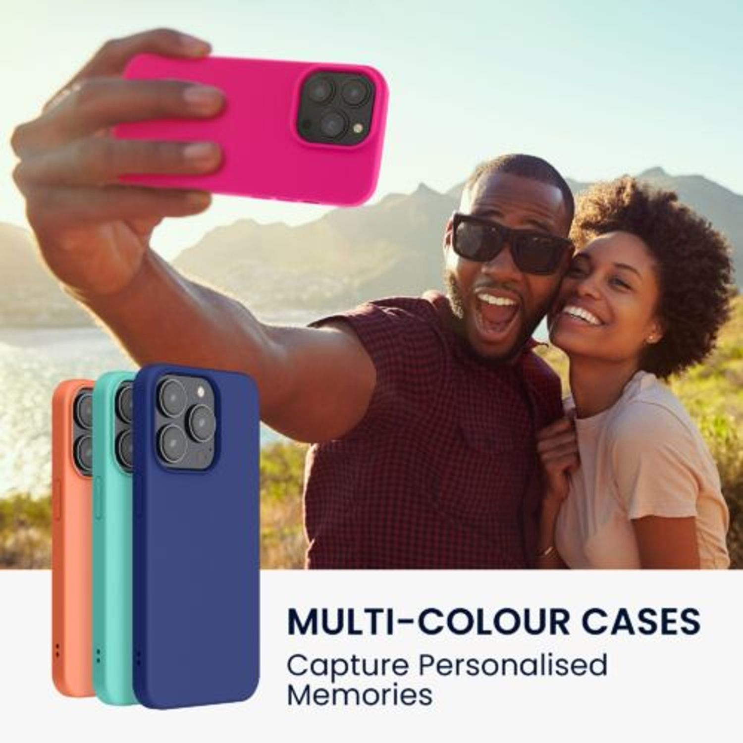 Husa Kwmobile pentru Apple iPhone 14 Pro, Silicon, Roz, 59077.77 fotografia produsului View 3 L