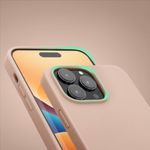 Husa Kwmobile pentru Apple iPhone 14 Pro Max, Silicon, Crem, 59074.10 fotografia produsului View 12 S