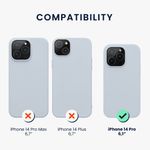 Husa Kwmobile pentru Apple iPhone 14 Pro, Silicon, Albastru, 59077.58 fotografia produsului View 2 S