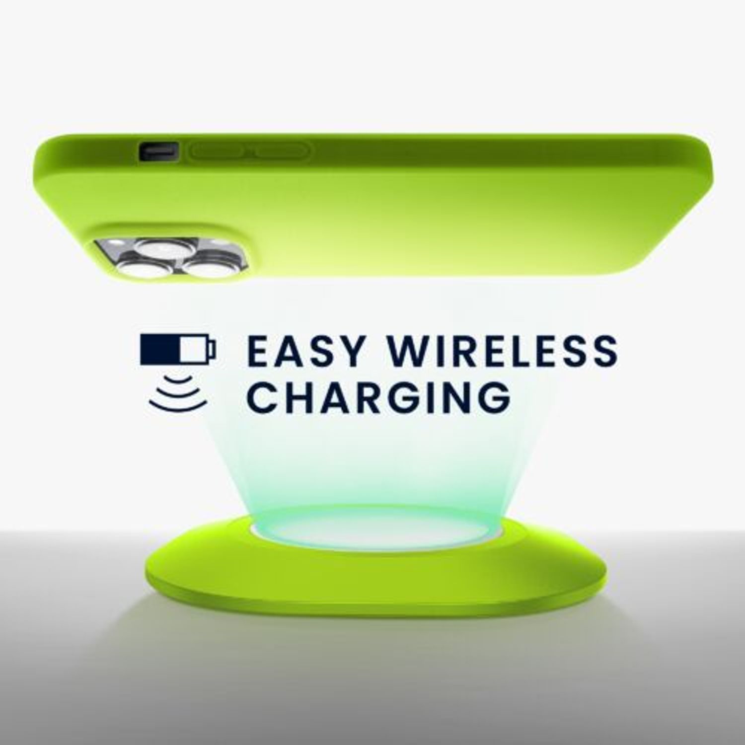 Husa Kwmobile pentru Apple iPhone 14 Pro Max, Silicon, Verde, 59078.75 fotografia produsului View 5 L
