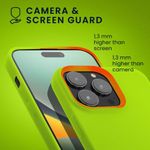 Husa Kwmobile pentru Apple iPhone 14 Pro Max, Silicon, Verde, 59078.75 fotografia produsului View 6 S