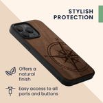Husa Kwmobile pentru Apple iPhone 14 Pro Max, Lemn, Maro, 59127.01 fotografia produsului View 6 S
