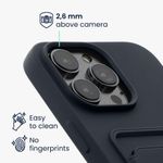 Husa Kwmobile pentru Apple iPhone 14 Pro Max, Silicon, Albastru, 59115.17 fotografia produsului View 3 S