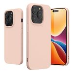 Husa Kwmobile pentru Apple iPhone 14 Pro, Silicon, Roz, 59077.225 fotografia produsului