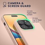 Husa Kwmobile pentru Apple iPhone 14 Pro, Silicon, Roz, 59077.225 fotografia produsului View 6 S