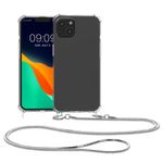 Husa Kwmobile pentru Apple iPhone 14 Plus, Silicon, Transparent/Argintiu, 59103.35 fotografia produsului