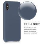 Husa pentru Apple iPhone X/iPhone XS, Silicon, Albastru, 42495.202 fotografia produsului View 4 S