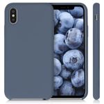 Husa pentru Apple iPhone X/iPhone XS, Silicon, Albastru, 42495.202 fotografia produsului View 2 S