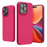Husa Kwmobile pentru Apple iPhone 14 Pro Max, Silicon, Roz, 59078.77 fotografia produsului