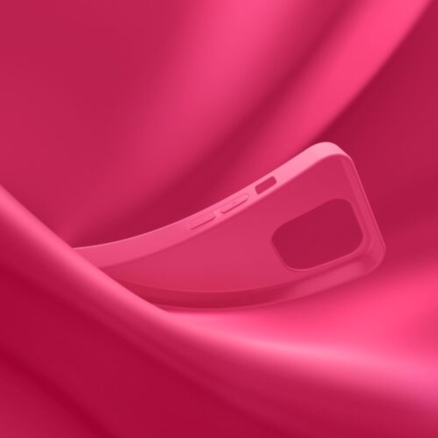 Husa Kwmobile pentru Apple iPhone 14 Pro Max, Silicon, Roz, 59078.77 fotografia produsului View 10 L