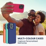 Husa Kwmobile pentru Apple iPhone 14 Pro Max, Silicon, Roz, 59078.77 fotografia produsului View 3 S
