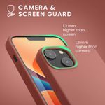 Husa Kwmobile pentru Apple iPhone 14, Silicon, Roz, 59071.193 fotografia produsului View 6 S
