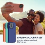 Husa Kwmobile pentru Apple iPhone 14, Silicon, Roz, 59071.193 fotografia produsului View 3 S