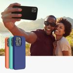 Husa Kwmobile pentru Apple iPhone 14 Plus, Silicon, Negru, 59072.01 fotografia produsului View 9 S