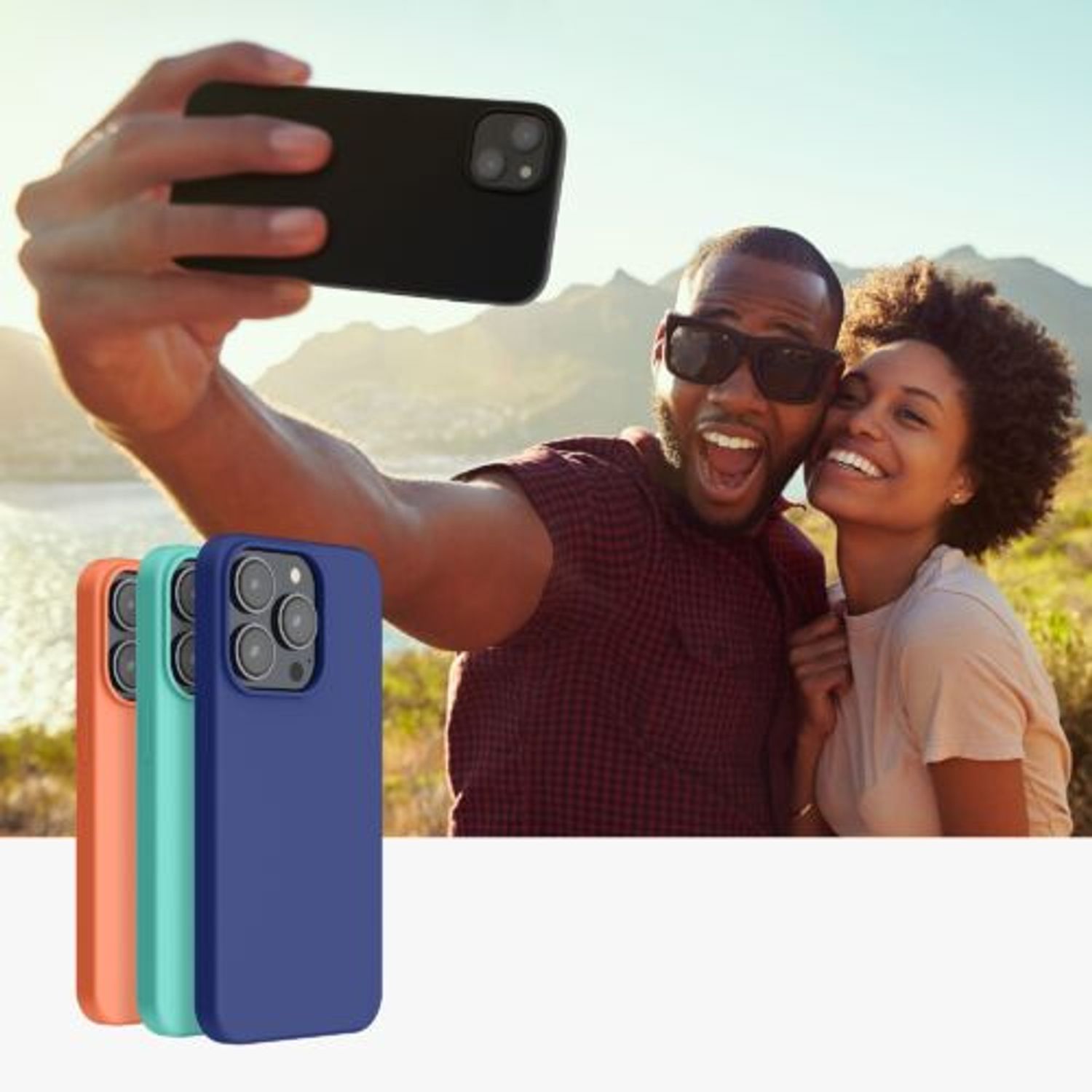Husa Kwmobile pentru Apple iPhone 14 Plus, Silicon, Negru, 59072.01 fotografia produsului View 9 L