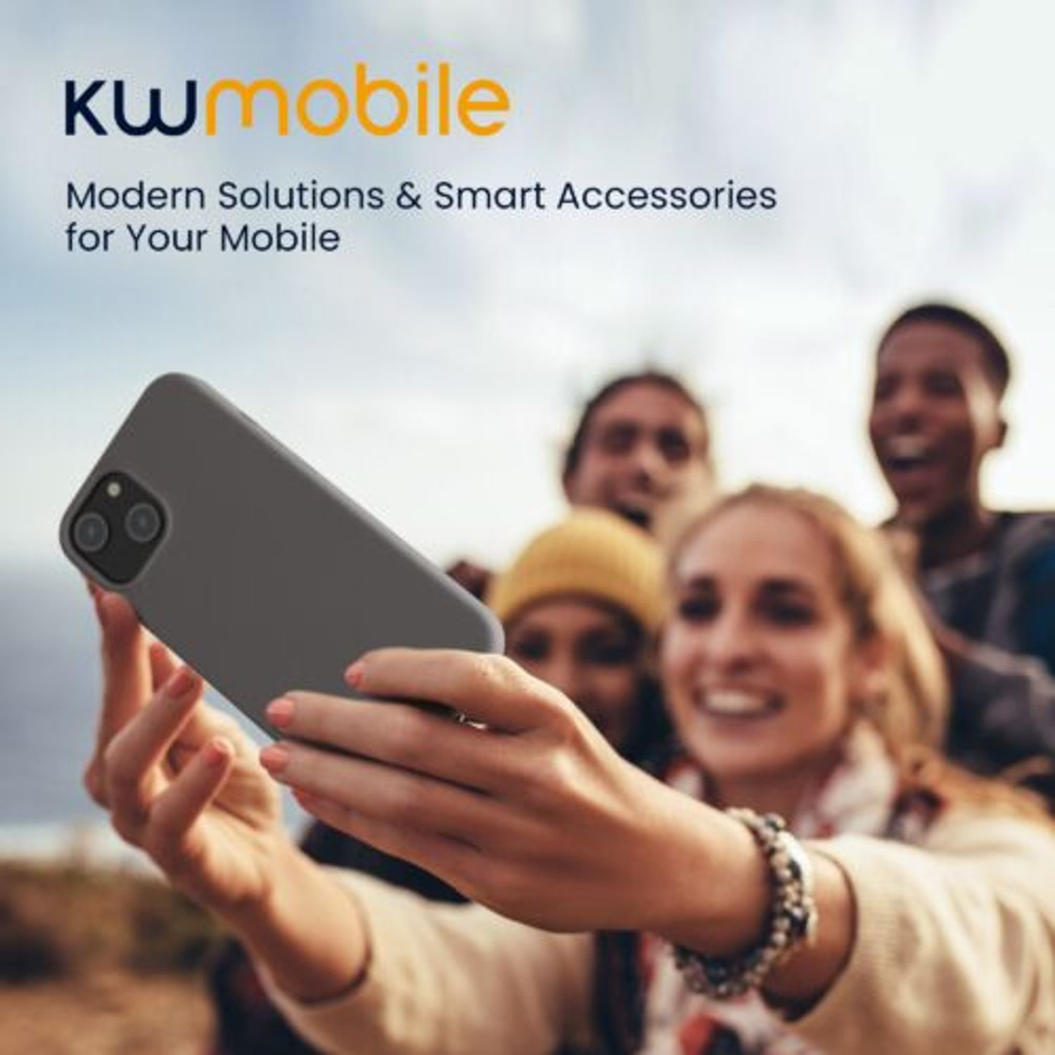 Husa Kwmobile pentru Apple iPhone 14, Silicon, Gri, 59071.155 fotografia produsului View 8 L