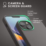 Husa Kwmobile pentru Apple iPhone 14, Silicon, Gri, 59071.155 fotografia produsului View 6 S