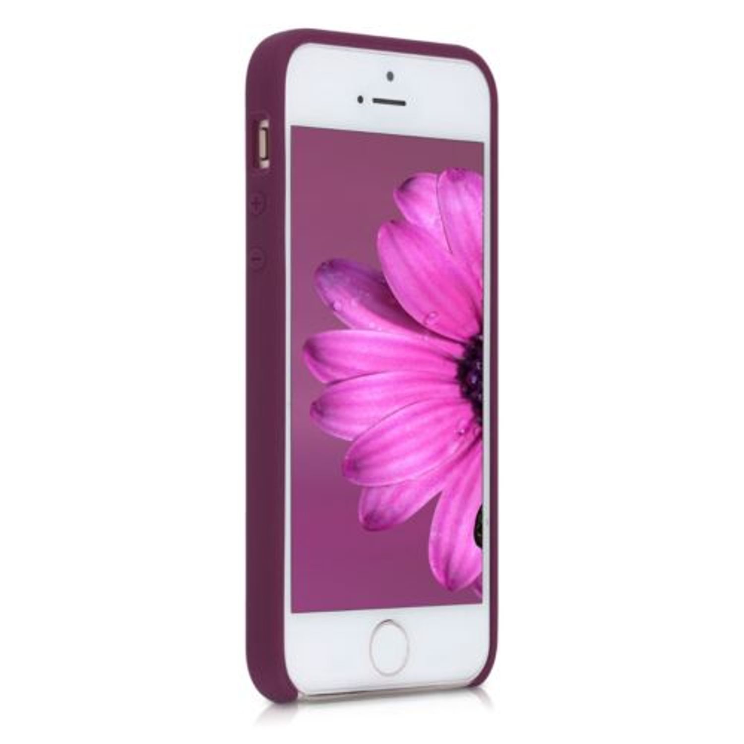 Husa pentru Apple iPhone 5/iPhone 5s/iPhone SE, Silicon, Violet, 42766.187 fotografia produsului View 3 L
