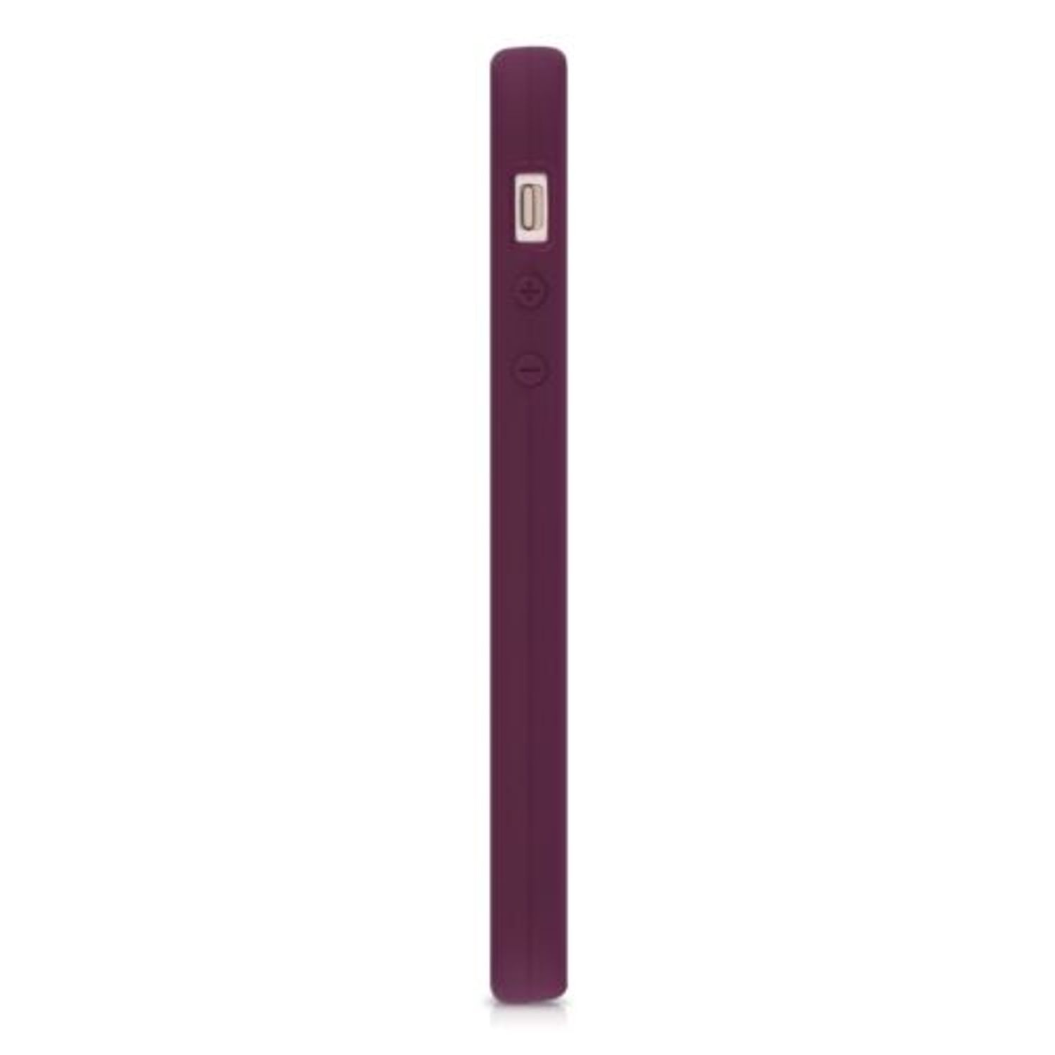 Husa pentru Apple iPhone 5/iPhone 5s/iPhone SE, Silicon, Violet, 42766.187 fotografia produsului View 5 L